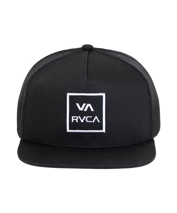 RVCA メンズ VA ALL THE WAY TRUCKER キャップ 【2026年秋冬モデル】 BLK / F