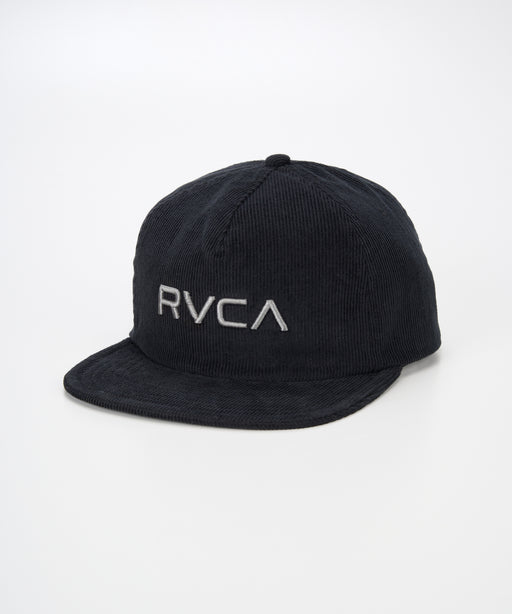 RVCA メンズ BIG RVCA CORD SNAPBACK キャップ 【2026年秋冬モデル】 BLK / F