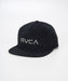 RVCA メンズ BIG RVCA CORD SNAPBACK キャップ 【2026年秋冬モデル】 BLK / F