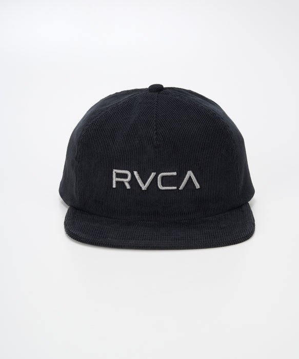 RVCA メンズ BIG RVCA CORD SNAPBACK キャップ 【2026年秋冬モデル】 BLK / F