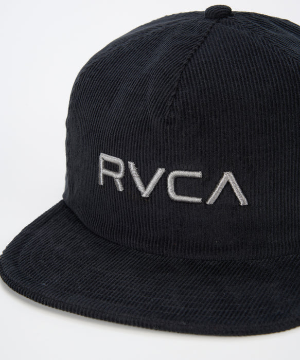RVCA メンズ BIG RVCA CORD SNAPBACK キャップ 【2026年秋冬モデル】 BLK / F