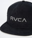 RVCA メンズ BIG RVCA CORD SNAPBACK キャップ 【2026年秋冬モデル】 BLK / F