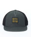 RVCA メンズ DAYSHIFT WAXED CANVAS TRUCKER キャップ 【2026年秋冬モデル】 BLK / F