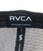 RVCA メンズ DAYSHIFT WAXED CANVAS TRUCKER キャップ 【2026年秋冬モデル】 BLK / F