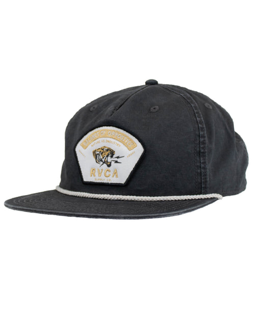 RVCA メンズ BENGAL BOLT キャップ 【2026年秋冬モデル】 BLK / F
