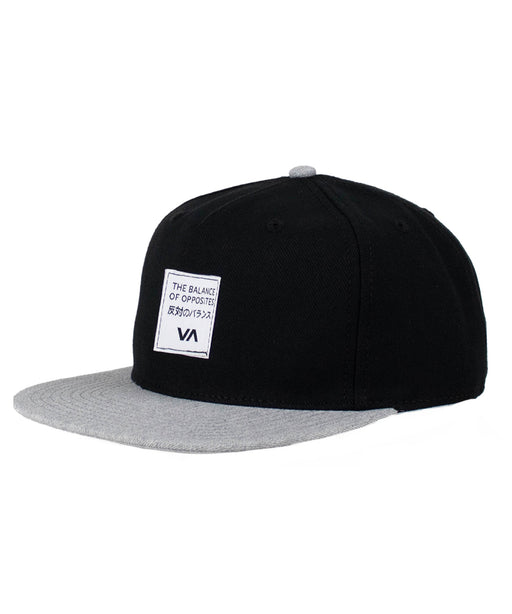 RVCA メンズ FOREIGN SNAPBACK キャップ 【2026年秋冬モデル】 BLK / F