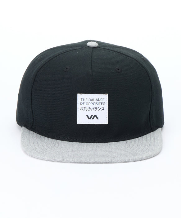RVCA メンズ FOREIGN SNAPBACK キャップ 【2026年秋冬モデル】 BLK / F