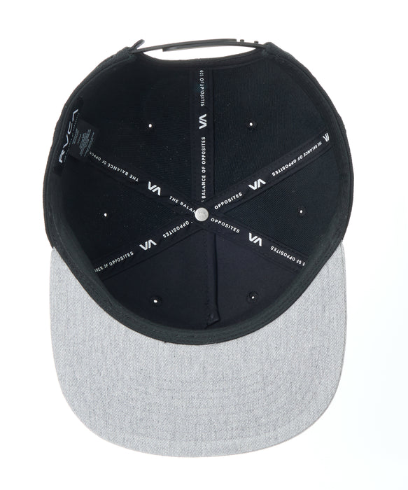 RVCA メンズ FOREIGN SNAPBACK キャップ 【2026年秋冬モデル】 BLK / F