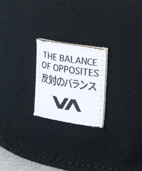 RVCA メンズ FOREIGN SNAPBACK キャップ 【2026年秋冬モデル】 BLK / F