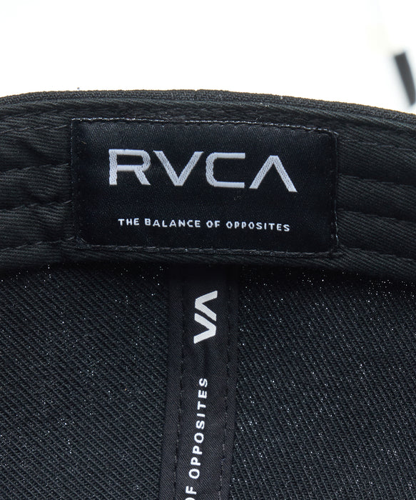 RVCA メンズ FOREIGN SNAPBACK キャップ 【2026年秋冬モデル】 BLK / F
