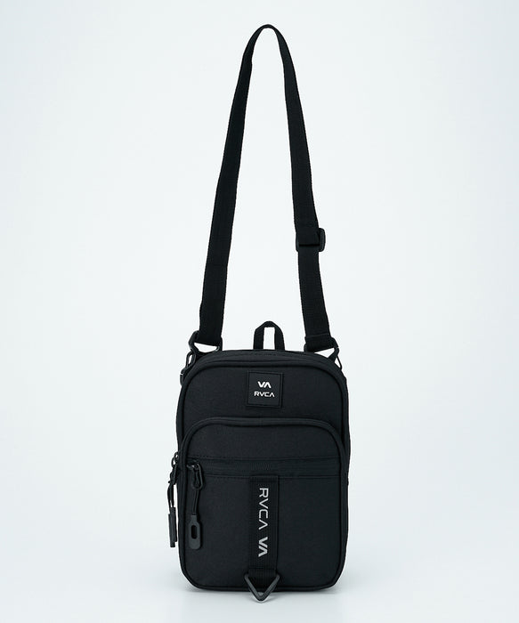 RVCA メンズ UTILITY POUCH CROSSBODY BAG ショルダーバッグ 【2026年秋冬モデル】 BLK / F