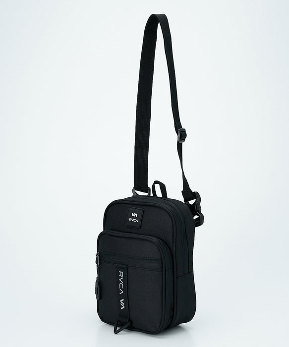 RVCA メンズ UTILITY POUCH CROSSBODY BAG ショルダーバッグ 【2026年秋冬モデル】 BLK / F