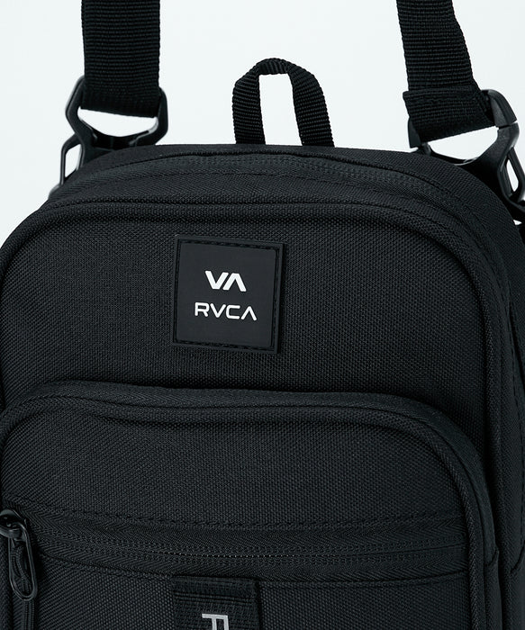 RVCA メンズ UTILITY POUCH CROSSBODY BAG ショルダーバッグ 【2026年秋冬モデル】 BLK / F