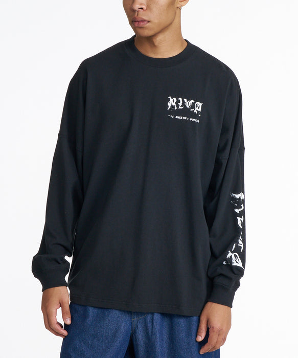 【直営店限定】RVCA メンズ BIG PRESS LT ロンT 【2026年秋冬モデル】