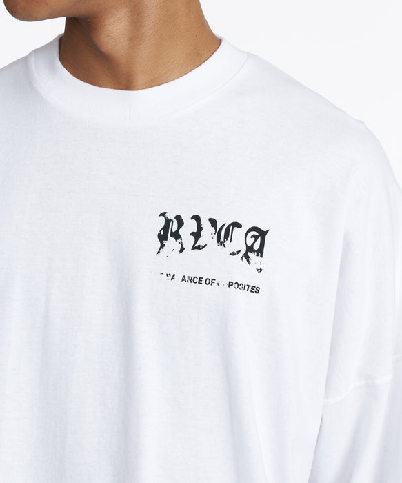 【直営店限定】RVCA メンズ BIG PRESS LT ロンT 【2026年秋冬モデル】