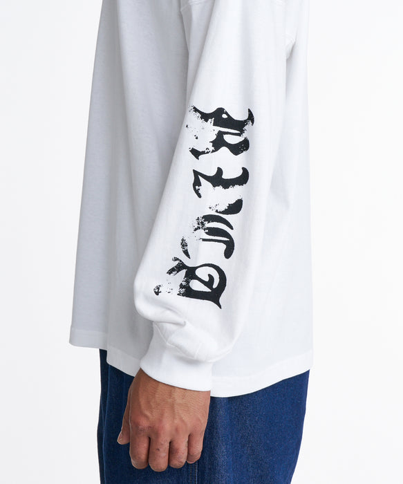 【直営店限定】RVCA メンズ BIG PRESS LT ロンT 【2026年秋冬モデル】