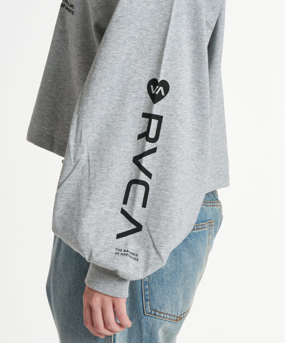 【SALE】RVCA ウィメンズ HYKE CROPPED LONG TEE ロンT 【2026年春夏モデル】