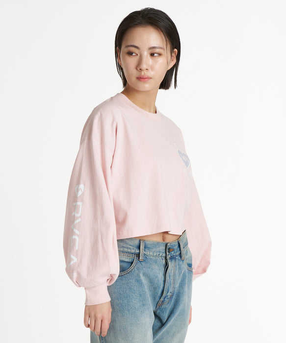 SALE】RVCA ウィメンズ HYKE CROPPED LONG TEE ロンT 【2026年春夏モデル】