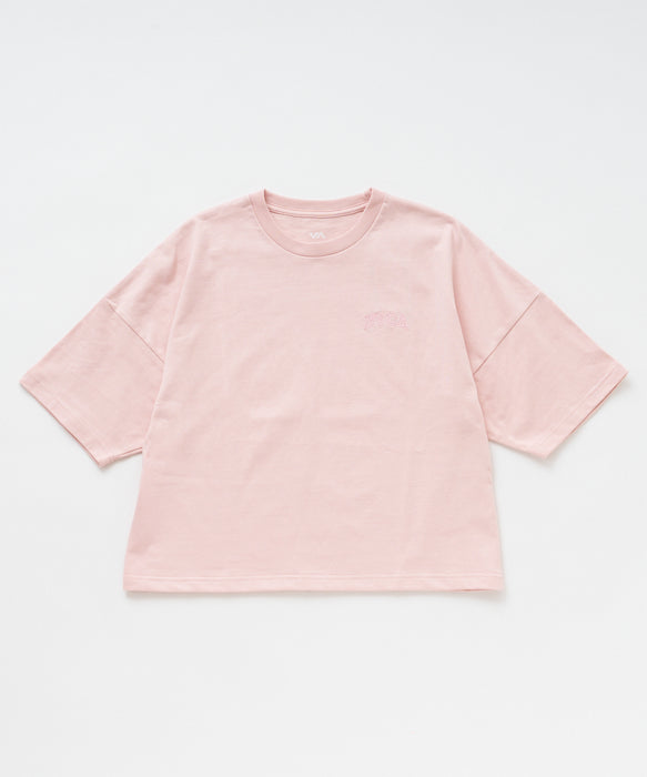 RVCA ウィメンズ ARCH LOGO CROPPED ST Tシャツ 【2026年春夏モデル】