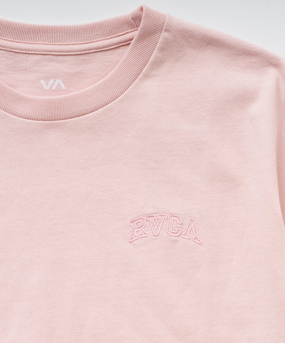 RVCA ウィメンズ ARCH LOGO CROPPED ST Tシャツ 【2026年春夏モデル】