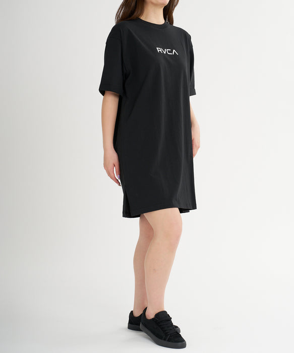 RVCA ウィメンズ LOOSE FIT SS LOGO DRESS ワンピース 【2026年春夏モデル】