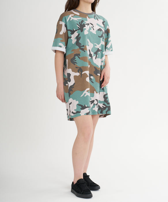 RVCA ウィメンズ LOOSE FIT SS LOGO DRESS ワンピース 【2026年春夏モデル】