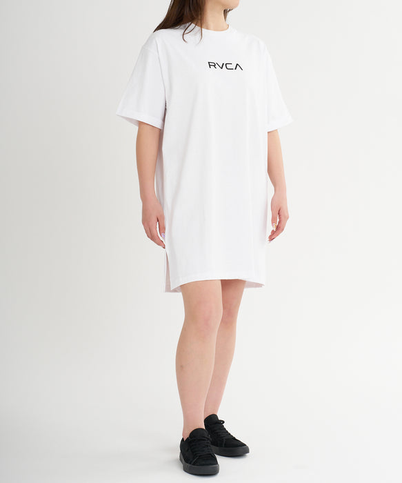 RVCA ウィメンズ LOOSE FIT SS LOGO DRESS ワンピース 【2026年春夏モデル】