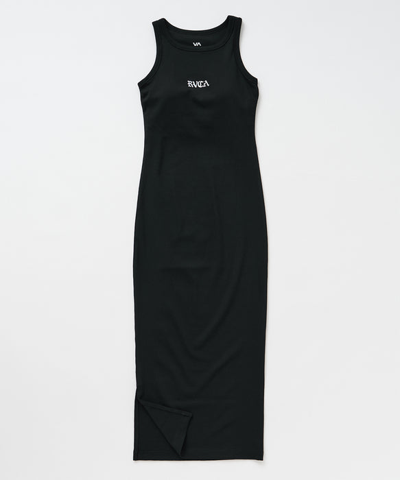 RVCA ウィメンズ OLD ENGLISH RIB TANK DRESS ワンピース 【2026年春夏モデル】