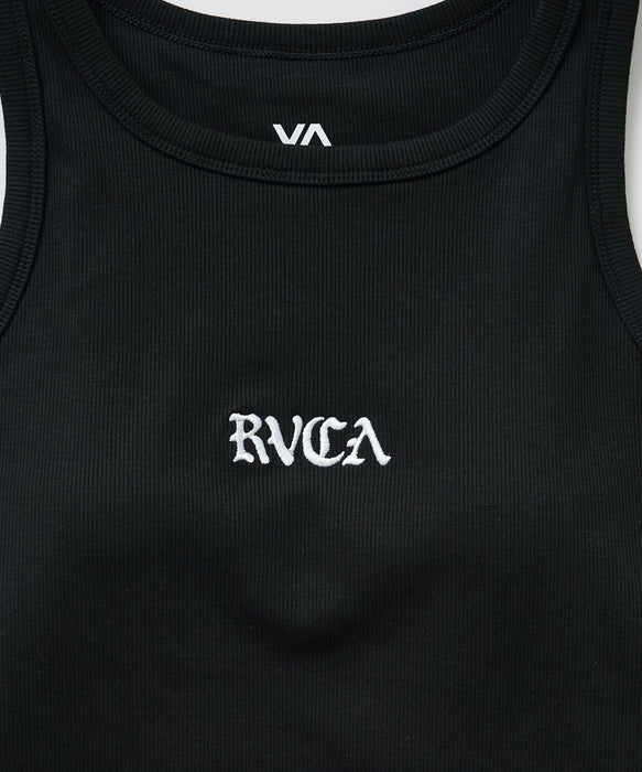 RVCA ウィメンズ OLD ENGLISH RIB TANK DRESS ワンピース 【2026年春夏モデル】