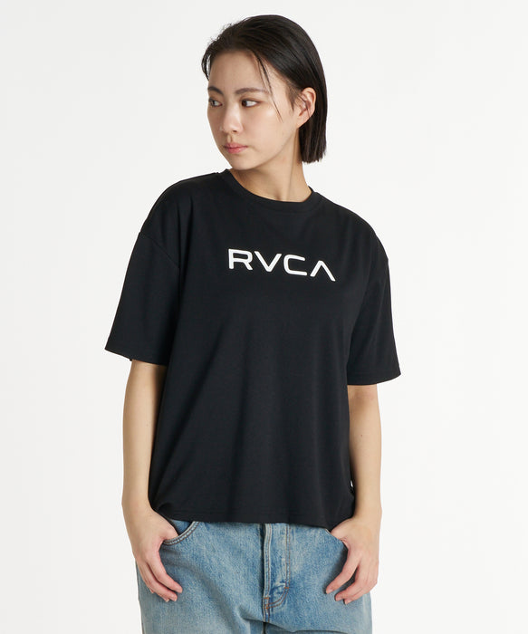 RVCA ウィメンズ BIG RVCA LOOSE FIT RASH SS サーフTシャツ 【2026年春夏モデル】