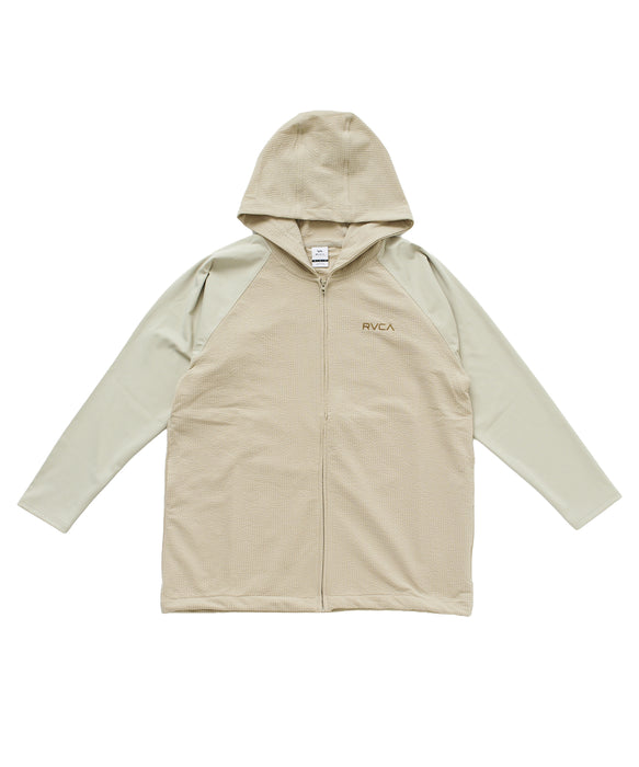 RVCA ウィメンズ DOLMAN SLEEVE WIDE ZIP HD ジップラッシュガード 【2026年春夏モデル】