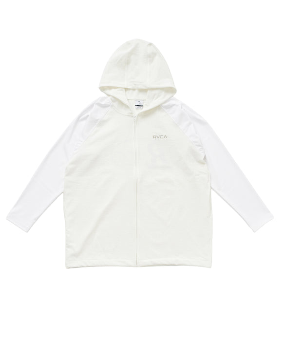 RVCA ウィメンズ DOLMAN SLEEVE WIDE ZIP HD ジップラッシュガード 【2026年春夏モデル】