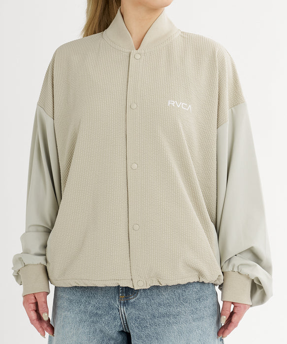 RVCA ウィメンズ SURF SNAP JKT 長袖ラッシュガード 【2026年春夏モデル】