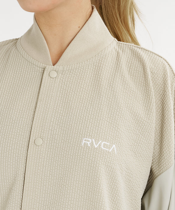 RVCA ウィメンズ SURF SNAP JKT 長袖ラッシュガード 【2026年春夏モデル】