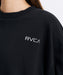 RVCA ウィメンズ ALLARCH CR トレーナー 【2026年秋冬モデル】 BLK / M