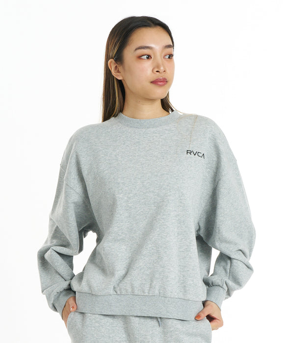RVCA ウィメンズ ALLARCH CR トレーナー 【2026年秋冬モデル】 HGR / M