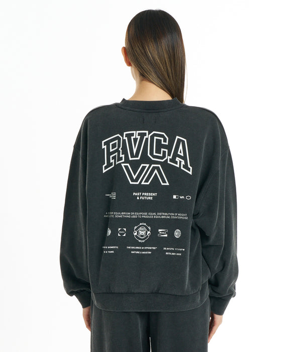 RVCA ウィメンズ ALLARCH CR トレーナー 【2026年秋冬モデル】 KVCW / M