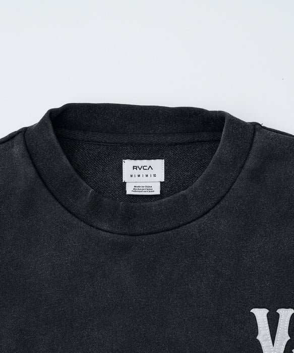 RVCA ウィメンズ ARCH OE CR トレーナー 【2026年秋冬モデル】 KVCW / M