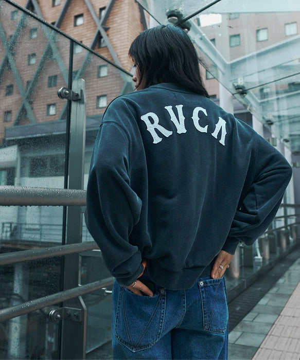 RVCA ウィメンズ ARCH OE CR トレーナー 【2026年秋冬モデル】