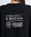 RVCA ウィメンズ ALL INFO CREW トレーナー 【2026年秋冬モデル】 BLK / M