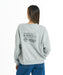 RVCA ウィメンズ ALL INFO CREW トレーナー 【2026年秋冬モデル】 HGR / M