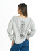 RVCA ウィメンズ RVCA CLOPPED TOPS トレーナー 【2026年秋冬モデル】 HGR / M