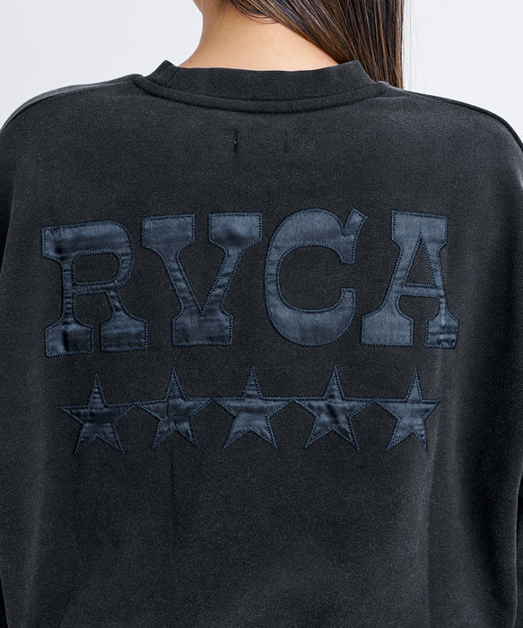 RVCA ウィメンズ CHEER RVCA CR トレーナー 【2026年秋冬モデル】 KVCW / M