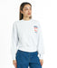 RVCA ウィメンズ CHEER RVCA CR トレーナー 【2026年秋冬モデル】 WHT / M