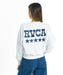 RVCA ウィメンズ CHEER RVCA CR トレーナー 【2026年秋冬モデル】 WHT / M