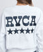RVCA ウィメンズ CHEER RVCA CR トレーナー 【2026年秋冬モデル】 WHT / M