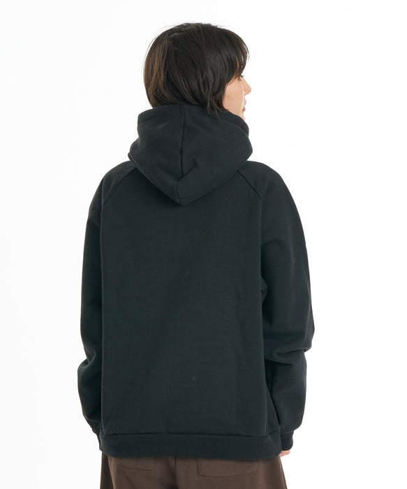 RVCA ウィメンズ RECESSION HOODIE パーカー 【2026年秋冬モデル】 BLK / M