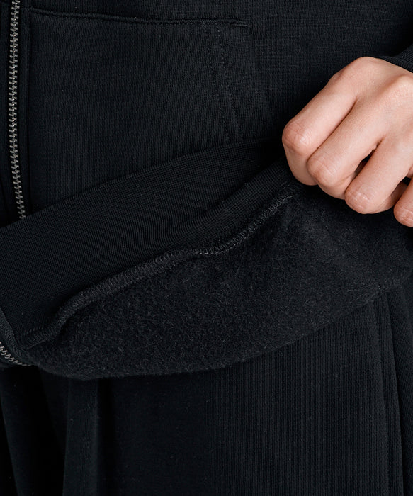 RVCA ウィメンズ ALL ARCH ZIP HOODIE パーカー 【2026年秋冬モデル】 BLK / L