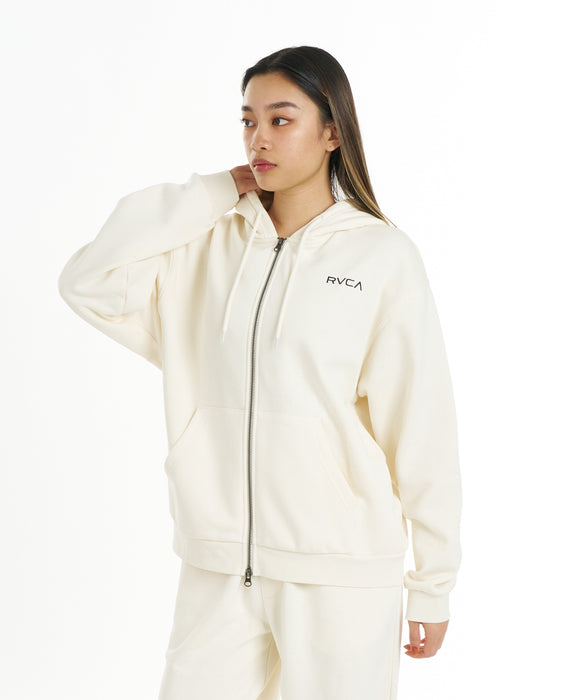RVCA ウィメンズ ALL ARCH ZIP HOODIE パーカー 【2026年秋冬モデル】