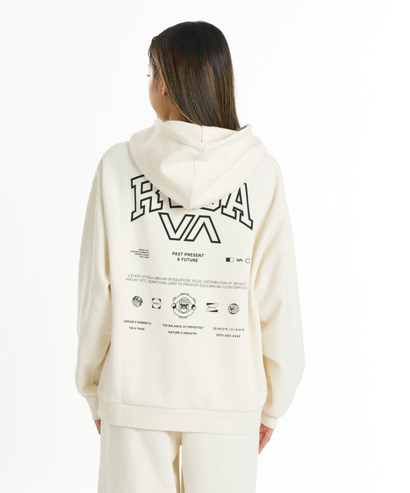 RVCA ウィメンズ ALL ARCH ZIP HOODIE パーカー 【2026年秋冬モデル】